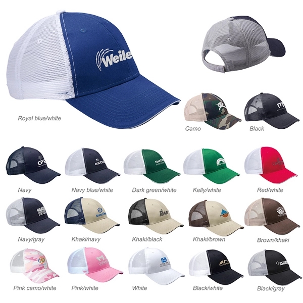 Valucap Sandwich Trucker Cap