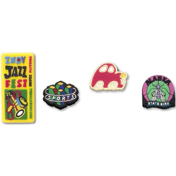 Bendaflex PVC Lapel Pins, Keychains, and Zippers - Bendaflex PVC Lapel Pins, Keychains, and Zippers - Image 4 of 6