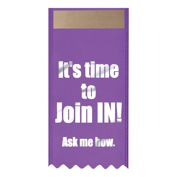 1 5/8" x 4" Premium Custom Ribbon - 1 5/8" x 4" Premium Custom Ribbon - Image 1 of 19