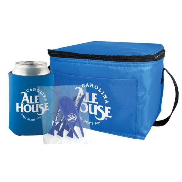 Cooler and Can Coolie Golf Pack Kit - Cooler and Can Coolie Golf Pack Kit - Image 0 of 22