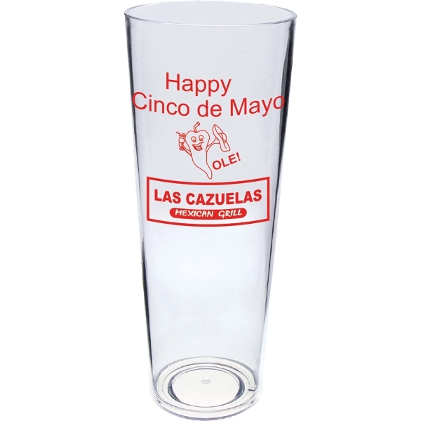 Heavy Plastic Clear Tumbler - Heavy Plastic Clear Tumbler - Image 0 of 1