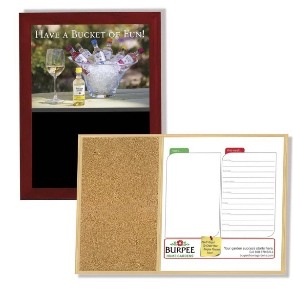 12" x 24" Framed Combination Board - 12" x 24" Framed Combination Board - Image 0 of 0
