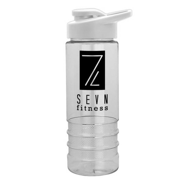 Salute2 - 24 oz. co-polyester Bottle with Drink-Thru Lid - Salute2 - 24 oz. co-polyester Bottle with Drink-Thru Lid - Image 3 of 13