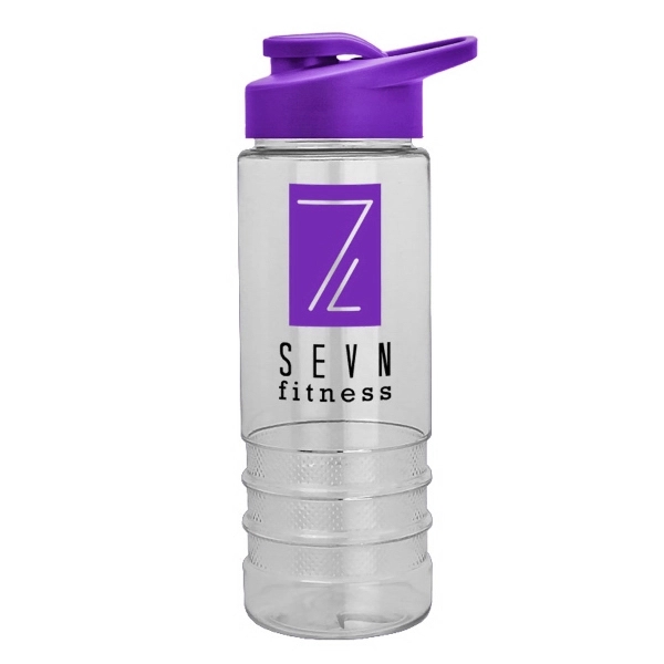 Salute2 - 24 oz. co-polyester Bottle with Drink-Thru Lid - Salute2 - 24 oz. co-polyester Bottle with Drink-Thru Lid - Image 6 of 13