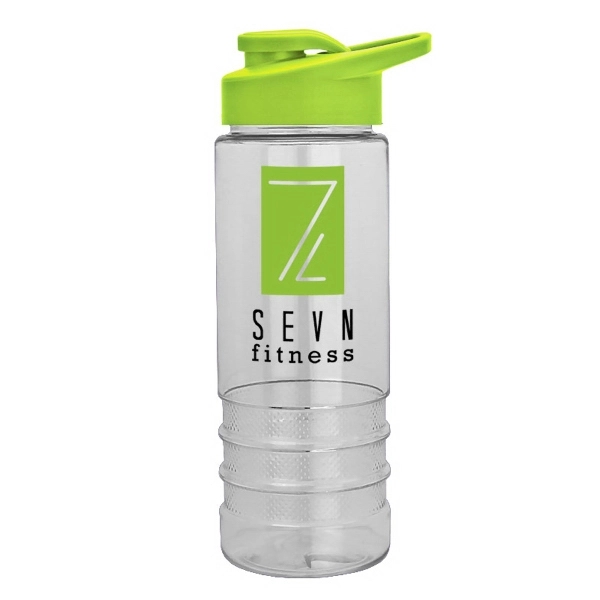 Salute2 - 24 oz. co-polyester Bottle with Drink-Thru Lid - Salute2 - 24 oz. co-polyester Bottle with Drink-Thru Lid - Image 7 of 13