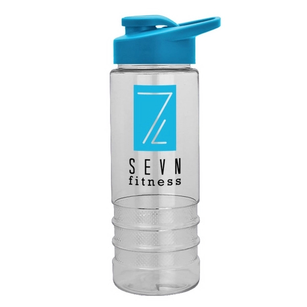 Salute2 - 24 oz. co-polyester Bottle with Drink-Thru Lid - Salute2 - 24 oz. co-polyester Bottle with Drink-Thru Lid - Image 10 of 13