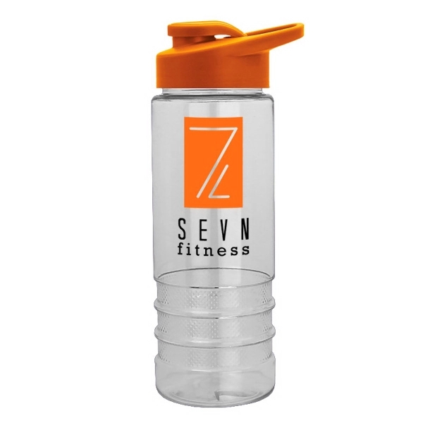 Salute2 - 24 oz. co-polyester Bottle with Drink-Thru Lid - Salute2 - 24 oz. co-polyester Bottle with Drink-Thru Lid - Image 11 of 13