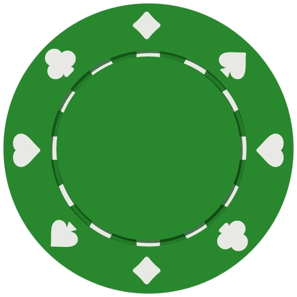 Suited Style Poker Chip with 1 Side Imprint (10 Colors) - Suited Style Poker Chip with 1 Side Imprint (10 Colors) - Image 4 of 9