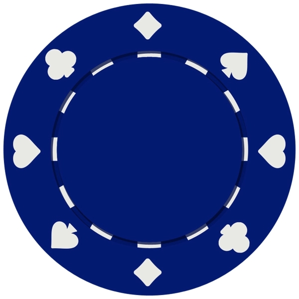 Suited Style Poker Chip with 2 Side Imprint (10 Colors) - Suited Style Poker Chip with 2 Side Imprint (10 Colors) - Image 2 of 9