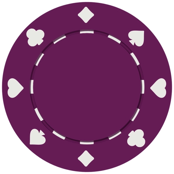 Suited Style Poker Chip with 2 Side Imprint (10 Colors) - Suited Style Poker Chip with 2 Side Imprint (10 Colors) - Image 6 of 9