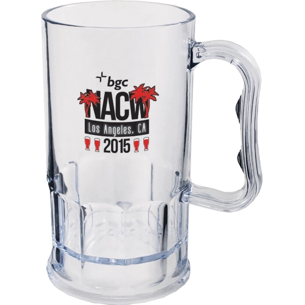 11 oz. Clear Plastic Mug w/Handle - 11 oz. Clear Plastic Mug w/Handle - Image 0 of 0