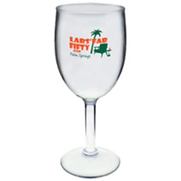 8 oz. Clear Plastic Wine Glass - 8 oz. Clear Plastic Wine Glass - Image 0 of 0