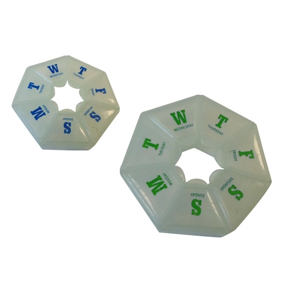 Round Rotary Pill Box - Round Rotary Pill Box - Image 0 of 1