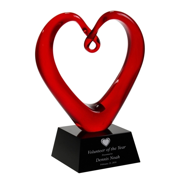 Art Glass The Whole Heart Award