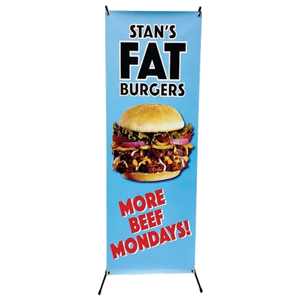 X Banner Stand Kit - Silkscreen Print - X Banner Stand Kit - Silkscreen Print - Image 0 of 1