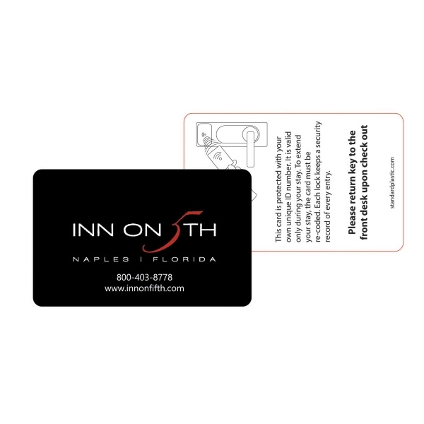 RFID Custom 1K Mifare Hotel Keycards (PVC) - RFID Custom 1K Mifare Hotel Keycards (PVC) - Image 0 of 2