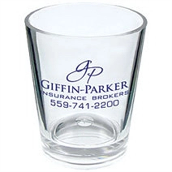 1.25 oz. Clear Plastic Shot Glass - 1.25 oz. Clear Plastic Shot Glass - Image 0 of 2