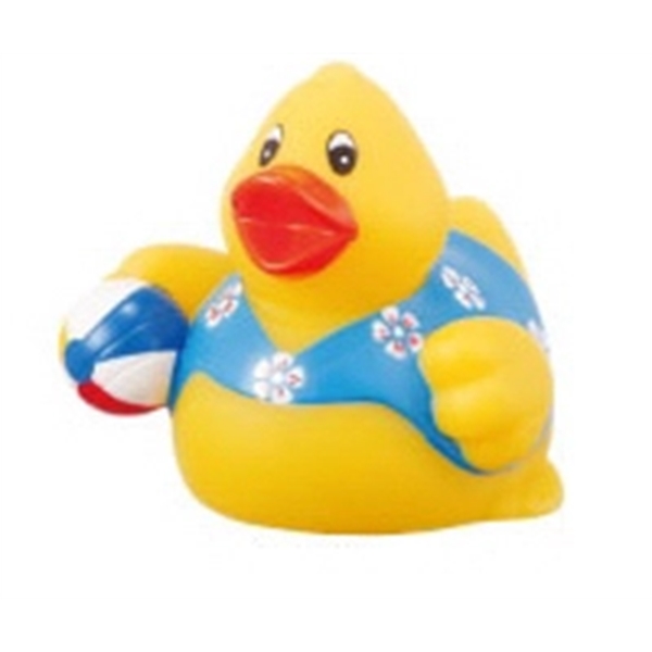 Rubber Beach Party Duck w/ Ball - Rubber Beach Party Duck w/ Ball - Image 0 of 0