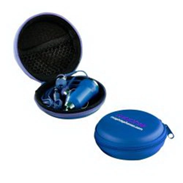 The Ear Bud Charger Kit - Blue - The Ear Bud Charger Kit - Blue - Image 0 of 0