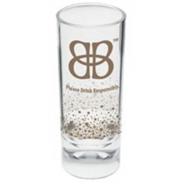 2 oz. Clear Heavy Plastic Shooter Shot Glass