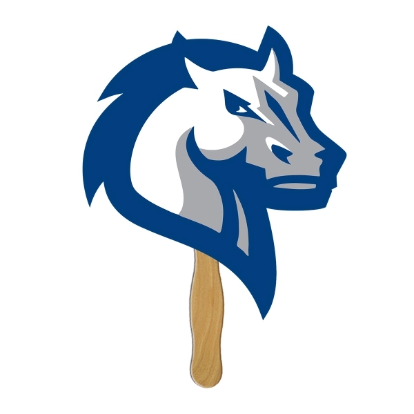 Horse Head Hand Fan Full Color - Horse Head Hand Fan Full Color - Image 0 of 3
