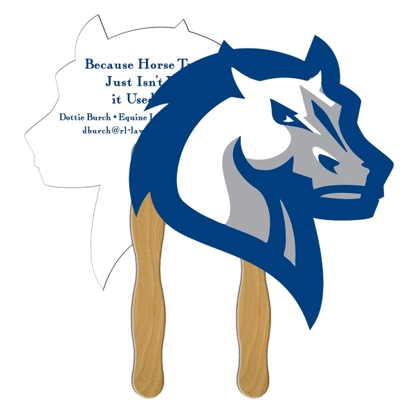 Horse Head Fast Hand Fan - 1 Day - Horse Head Fast Hand Fan - 1 Day - Image 3 of 3