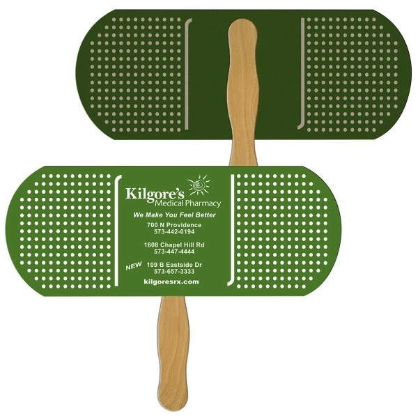 Bandage/Pill Recycled Hand Fan - Bandage/Pill Recycled Hand Fan - Image 0 of 0