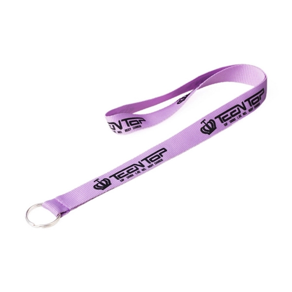 Flat Polyester Lanyard - Flat Polyester Lanyard - Image 0 of 0