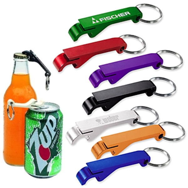 Classic Metal Bottle Opener Keychain - Classic Metal Bottle Opener Keychain - Image 0 of 0