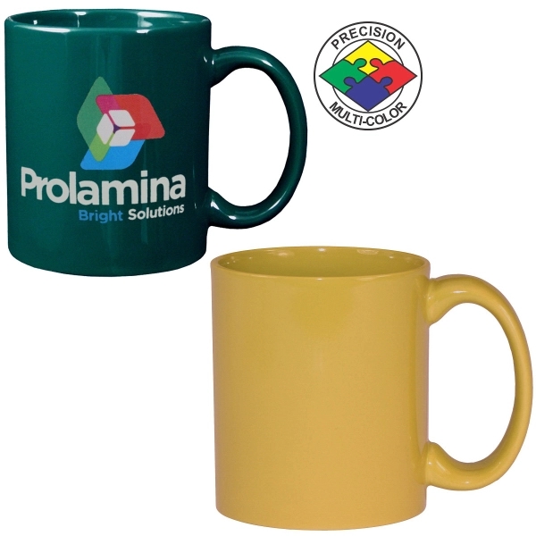 11oz C-Handle Stoneware Mug, spot color - 11oz C-Handle Stoneware Mug, spot color - Image 6 of 24