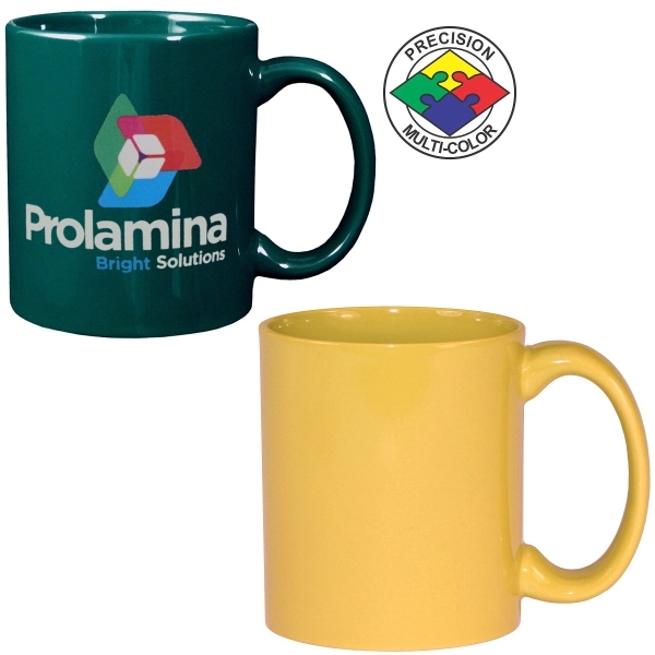 11oz C-Handle Stoneware Mug, spot color - 11oz C-Handle Stoneware Mug, spot color - Image 7 of 24