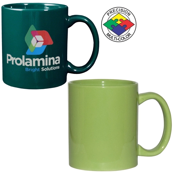 11oz C-Handle Stoneware Mug, spot color - 11oz C-Handle Stoneware Mug, spot color - Image 9 of 24