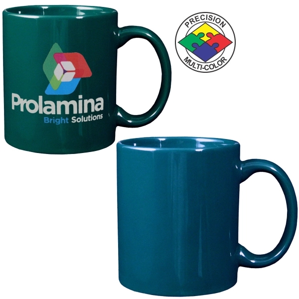 11oz C-Handle Stoneware Mug, spot color - 11oz C-Handle Stoneware Mug, spot color - Image 10 of 24