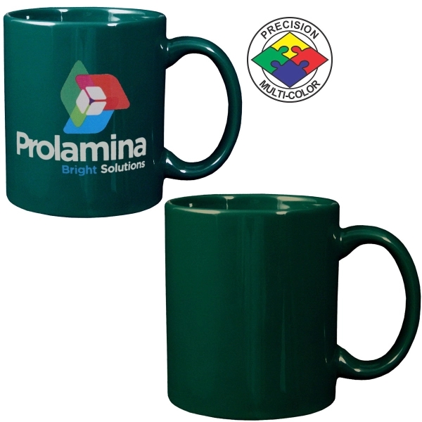 11oz C-Handle Stoneware Mug, spot color - 11oz C-Handle Stoneware Mug, spot color - Image 11 of 24