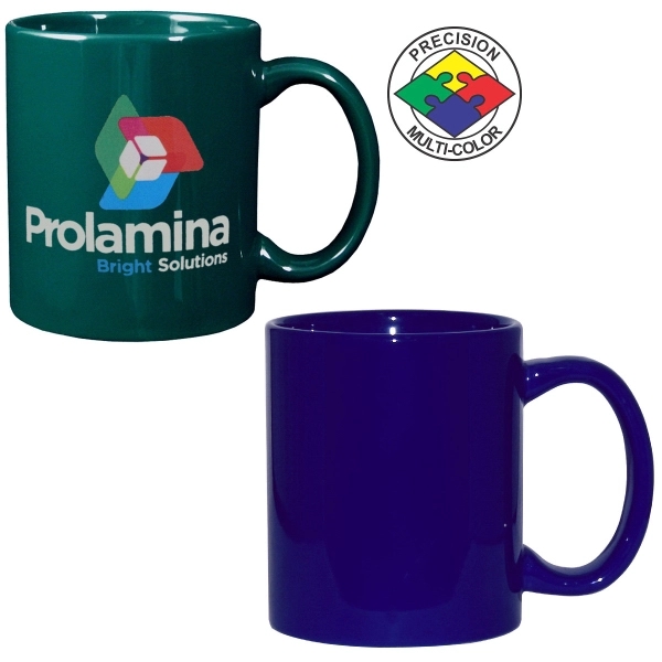 11oz C-Handle Stoneware Mug, spot color - 11oz C-Handle Stoneware Mug, spot color - Image 13 of 24