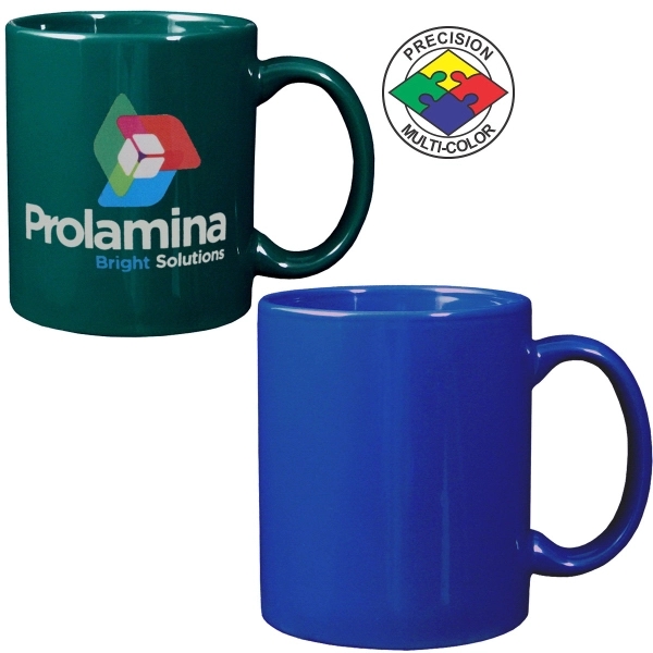 11oz C-Handle Stoneware Mug, spot color - 11oz C-Handle Stoneware Mug, spot color - Image 14 of 24