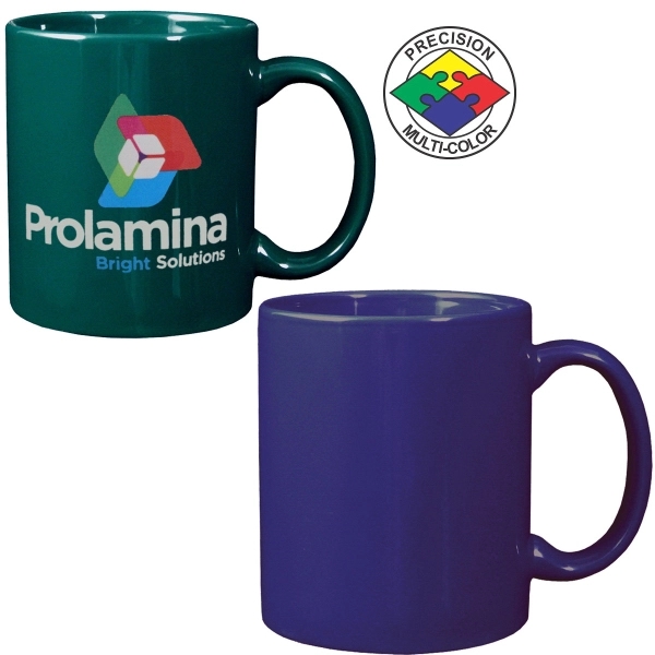 11oz C-Handle Stoneware Mug, spot color - 11oz C-Handle Stoneware Mug, spot color - Image 17 of 24