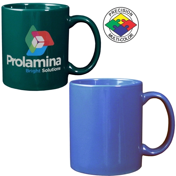 11oz C-Handle Stoneware Mug, spot color - 11oz C-Handle Stoneware Mug, spot color - Image 18 of 24