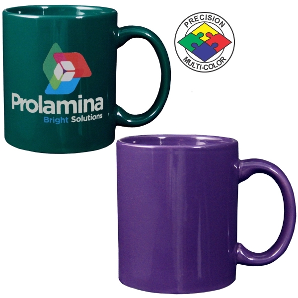 11oz C-Handle Stoneware Mug, spot color - 11oz C-Handle Stoneware Mug, spot color - Image 22 of 24