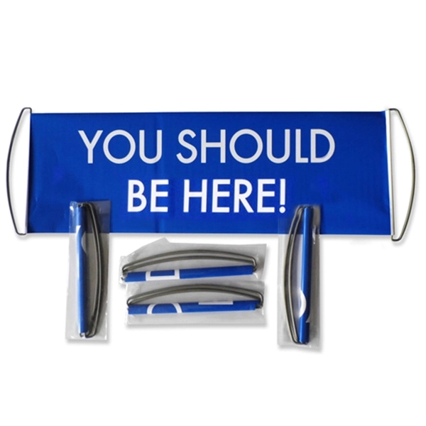 Retractable Hand-Held Scroll Banner - Retractable Hand-Held Scroll Banner - Image 1 of 1