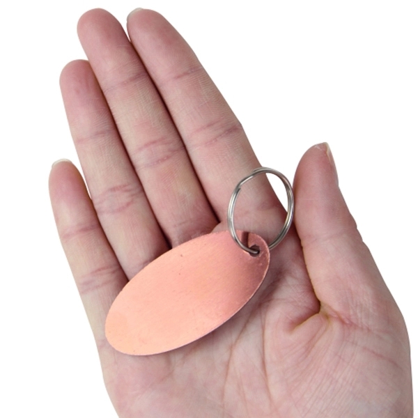 Handsome Oval Keychain - Handsome Oval Keychain - Image 2 of 2