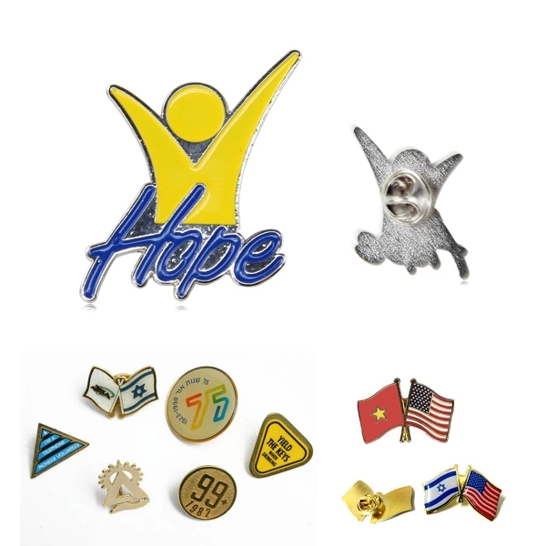 Custom Shape Lapel Pin Badge - Custom Shape Lapel Pin Badge - Image 0 of 3