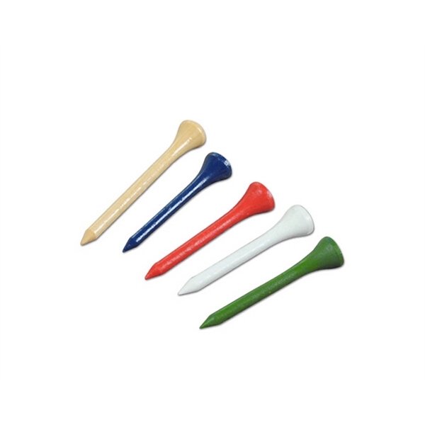 Colorful Wood Printed Golf Tee - Colorful Wood Printed Golf Tee - Image 1 of 1