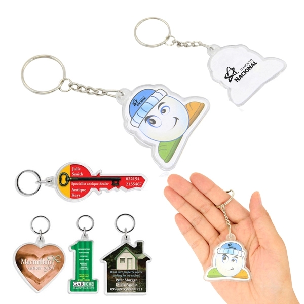 Custom High Resolution Acrylic Keychain - Custom High Resolution Acrylic Keychain - Image 0 of 2