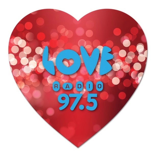 Heart Shape Full Color Magnet