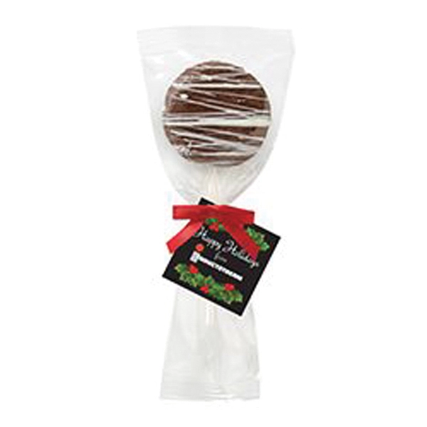 Chocolate Covered Oreo Pop w/ Chocolate Drizzle - Chocolate Covered Oreo Pop w/ Chocolate Drizzle - Image 0 of 0