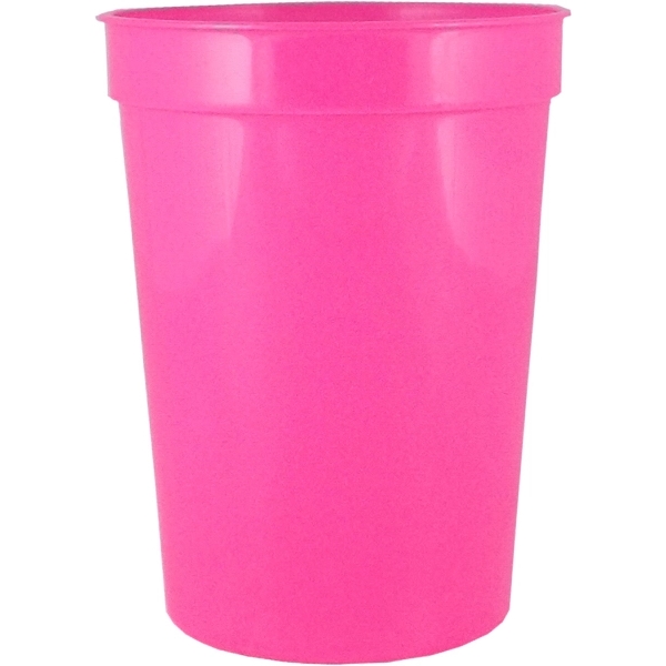12 oz. Smooth Wall Plastic Stadium Cup - 12 oz. Smooth Wall Plastic Stadium Cup - Image 6 of 17