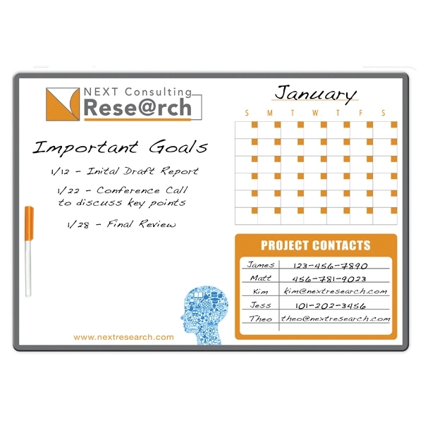 Custom Dry Erase Board - Custom Dry Erase Board - Image 0 of 1