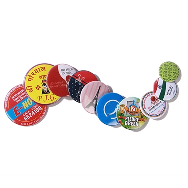 Tin Button Badge - 1" - Tin Button Badge - 1" - Image 1 of 2