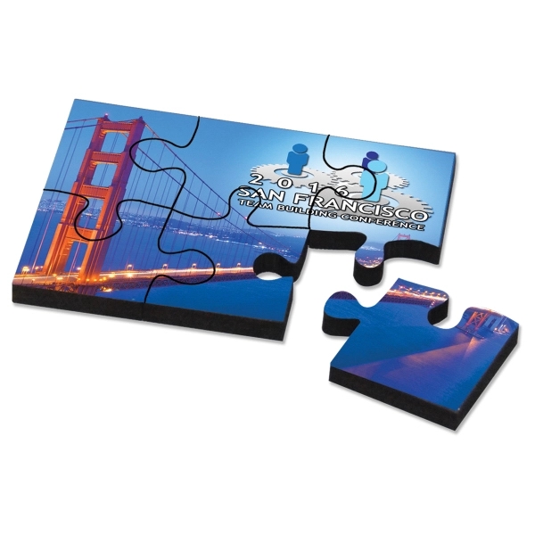 Ultra Vivid Recycled Wood Puzzle - Ultra Vivid Recycled Wood Puzzle - Image 1 of 3